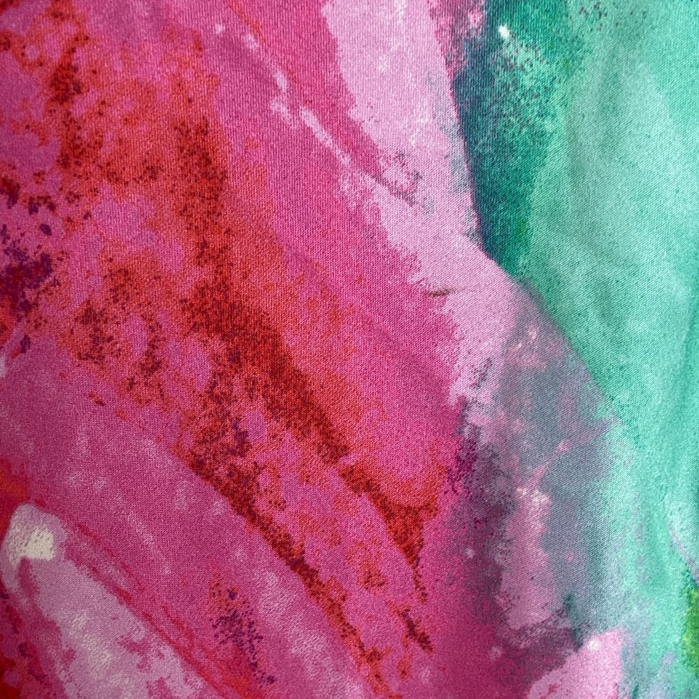 COLORFUL SILK DRESS - Picture 3 of 5